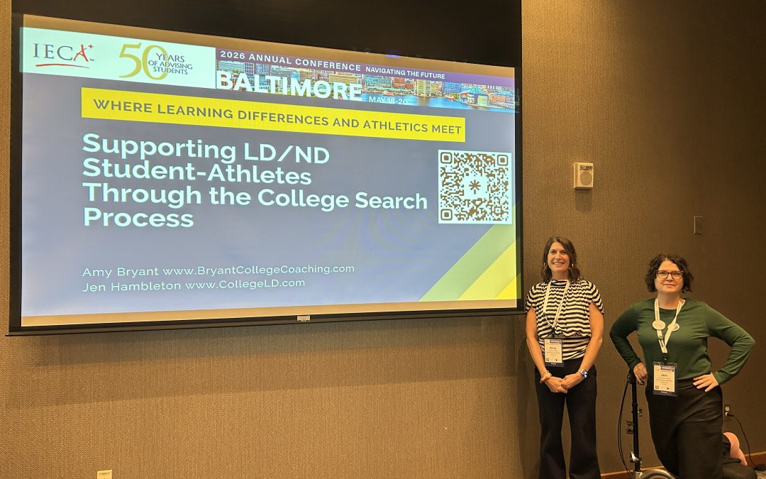 Supporting LD/ND Student-Athletes Through the College Search Process